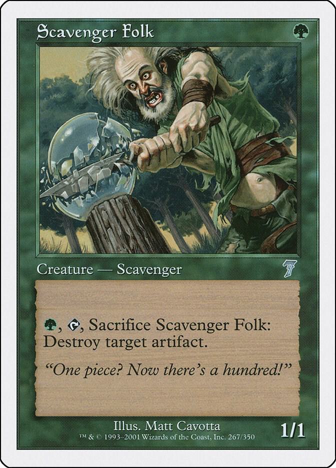 Scavenger Folk 267/350 (7th Edition)  | Good Games Modbury