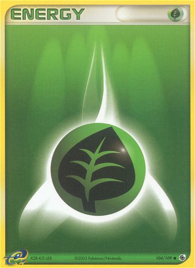 Grass Energy (104/109) [EX: Ruby & Sapphire] | Good Games Modbury