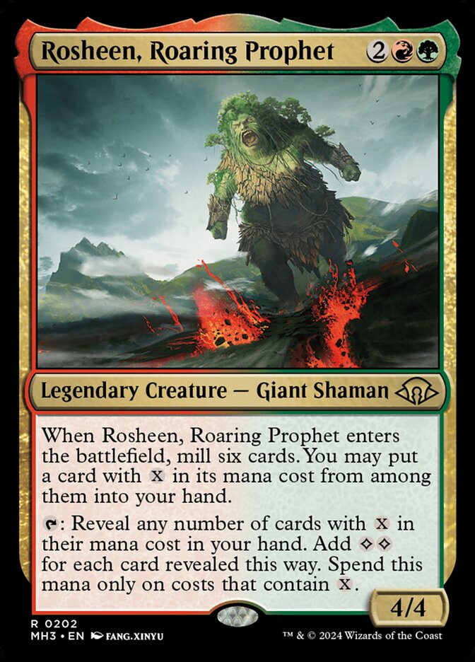 Rosheen, Roaring Prophet 202/319 (Modern Horizons 3)  - Foil | Good Games Modbury