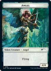 Angel // Spirit Double-Sided Token [Secret Lair Drop Series] | Good Games Modbury