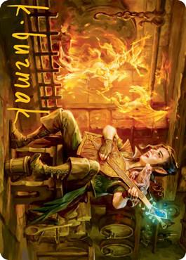 Wish Art Card Gold Stamped Signature 50 (Art Series: Adventures in the Forgotten Realms)  | Good Games Modbury