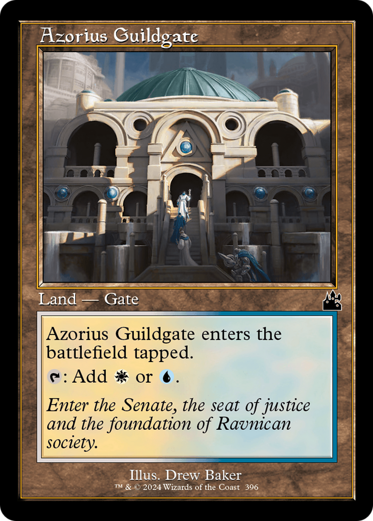 Azorius Guildgate (Retro Frame) [Ravnica Remastered] | Good Games Modbury