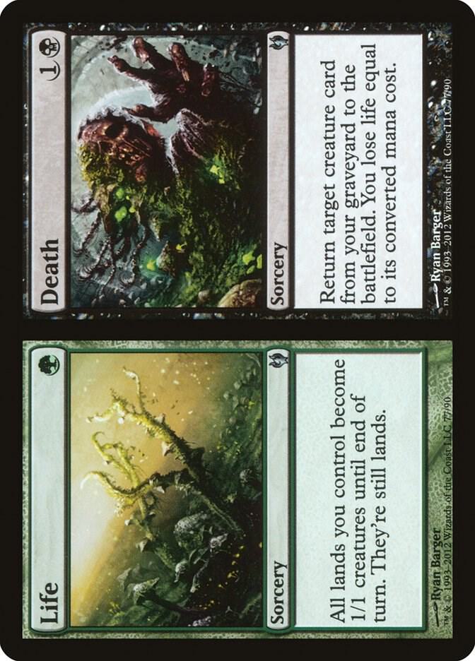Life // Death 77/90 (Duel Decks: Izzet vs. Golgari)  | Good Games Modbury