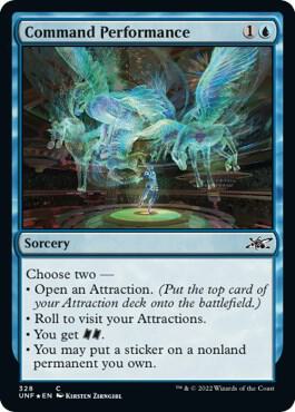 Command Performance Galaxy Foil 328/244 (Unfinity)  - Foil | Good Games Modbury