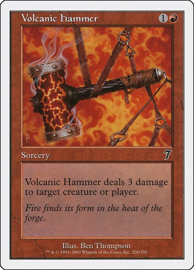 Volcanic Hammer 226/350 (7th Edition)  | Good Games Modbury