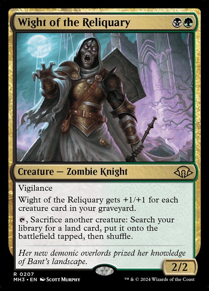 Wight of the Reliquary 207/319 (Modern Horizons 3)  | Good Games Modbury