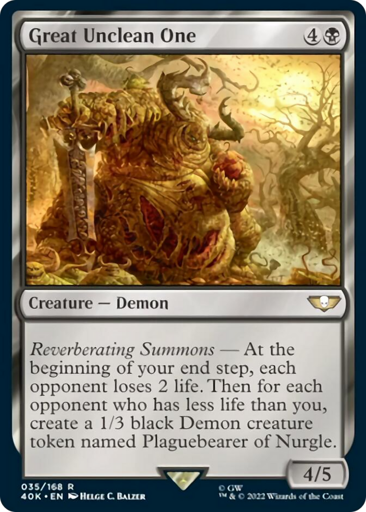 Great Unclean One [Universes Beyond: Warhammer 40,000] | Good Games Modbury