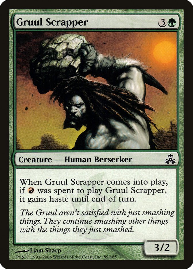Gruul Scrapper 89/165 (Guildpact)  - Foil | Good Games Modbury
