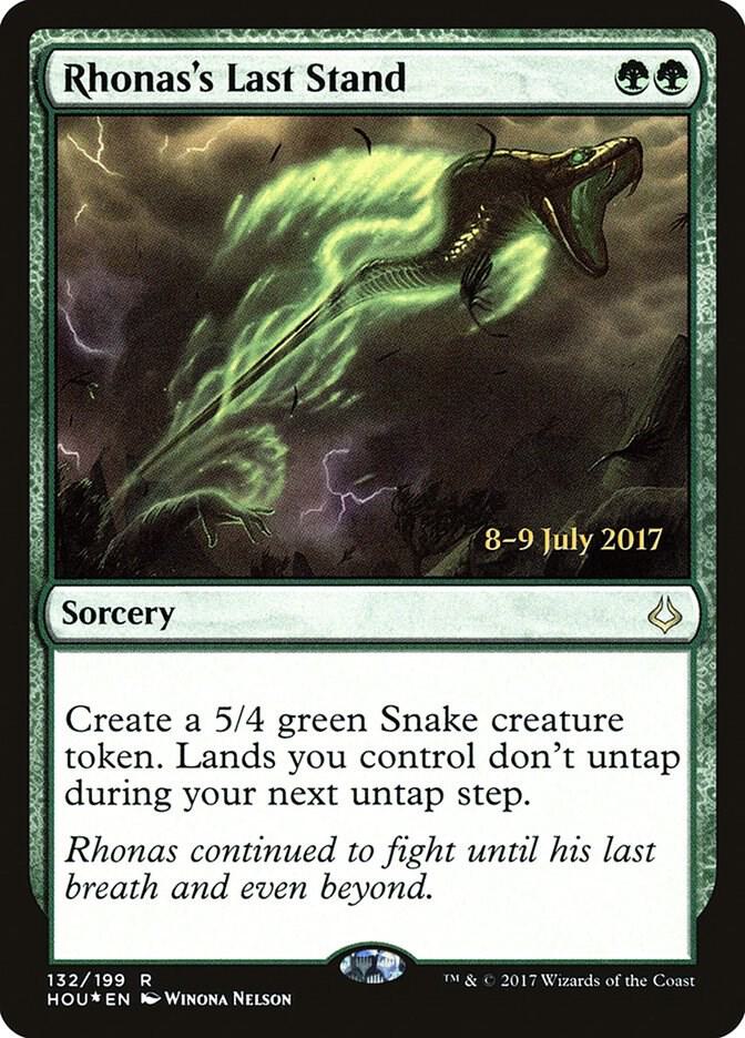 Rhonass Last Stand 132s/62 (Prerelease Cards)  - Foil | Good Games Modbury