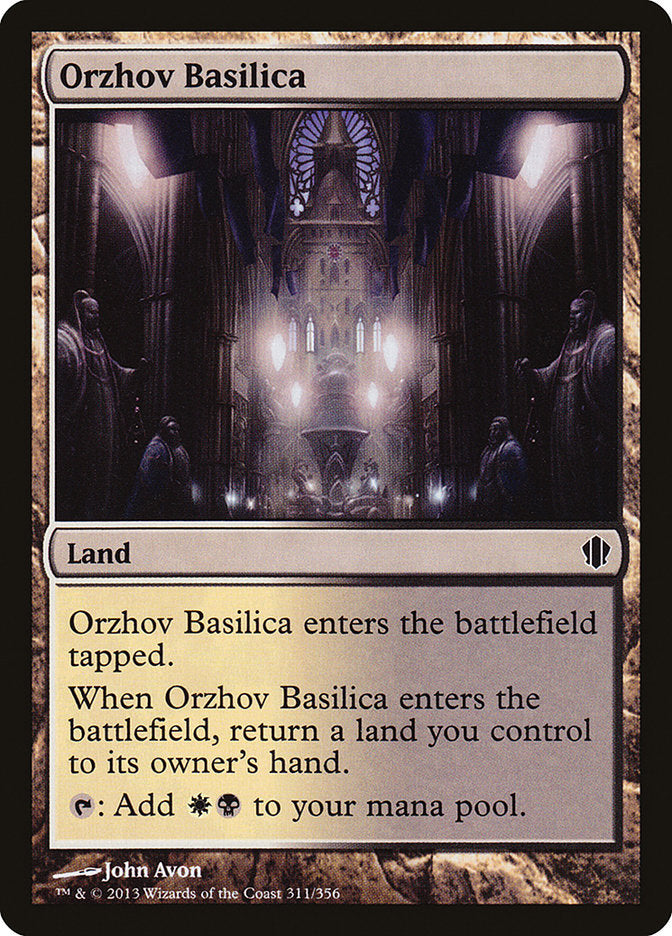 Orzhov Basilica [Commander 2013] | Good Games Modbury