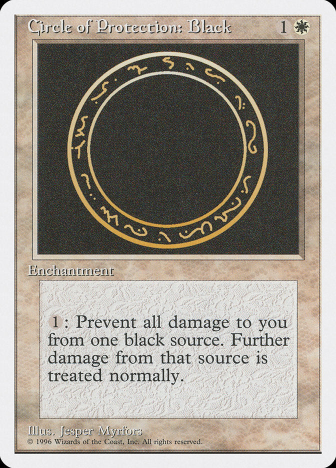 Circle of Protection: Black [Introductory Two-Player Set] | Good Games Modbury
