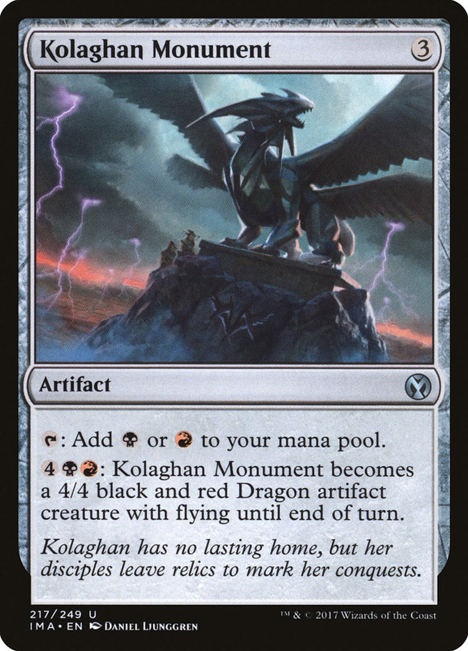 Kolaghan Monument 217/249 (Iconic Masters)  - Foil | Good Games Modbury