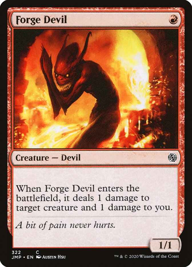 Forge Devil 322/495 (Jumpstart)  | Good Games Modbury