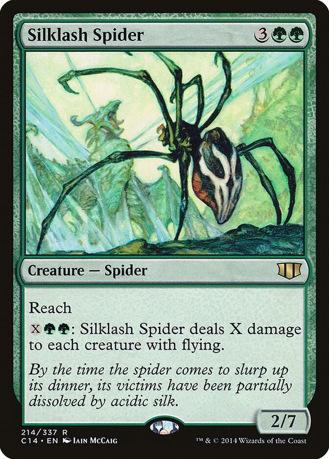 Silklash Spider 214/337 (Commander 2014)  | Good Games Modbury