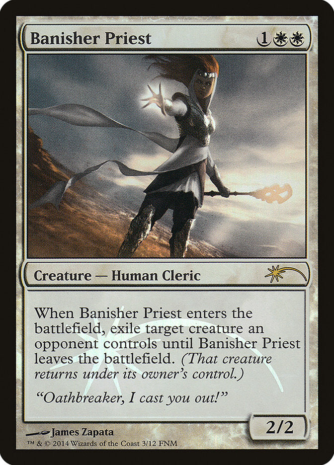 Banisher Priest [Friday Night Magic 2014] | Good Games Modbury