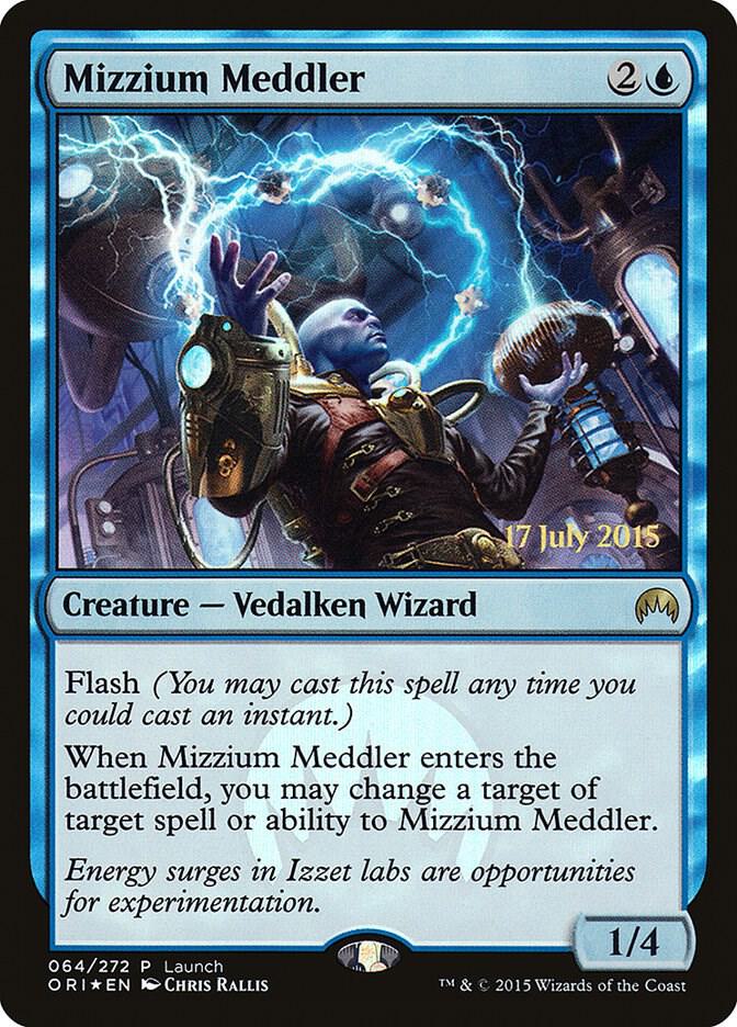 Mizzium Meddler 64 (Launch Party & Release Event Promos)  - Foil | Good Games Modbury