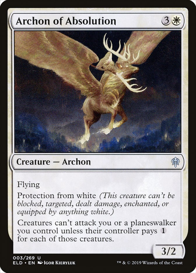 Archon of Absolution [Throne of Eldraine] | Good Games Modbury