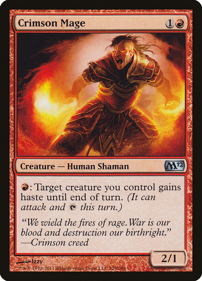 Crimson Mage [Magic 2012] | Good Games Modbury