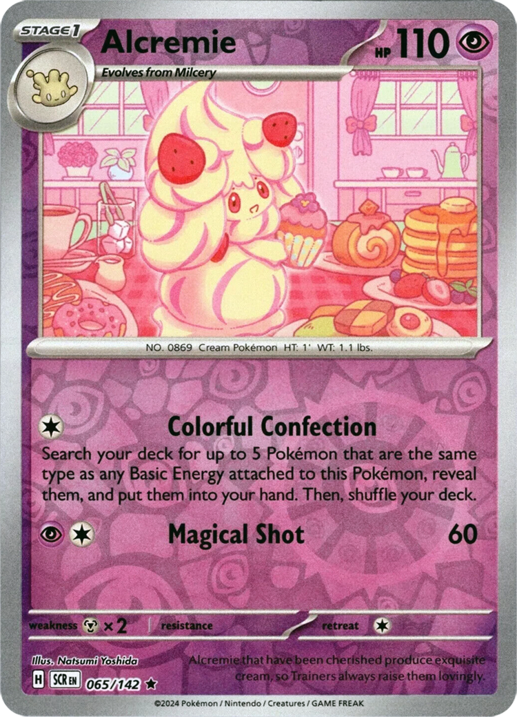Alcremie (065/142) [Scarlet & Violet: Stellar Crown] | Good Games Modbury