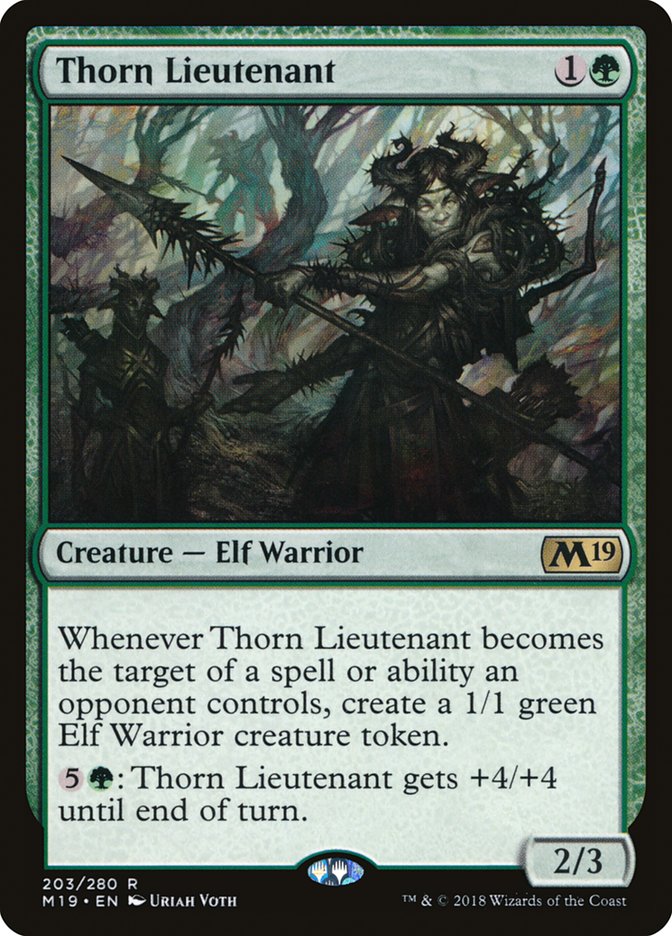Thorn Lieutenant 203/280 (Core Set 2019)  | Good Games Modbury