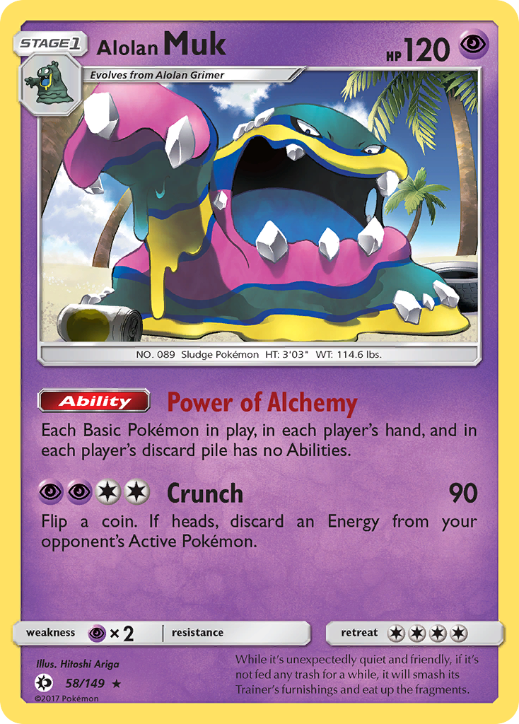 Alolan Muk (58/149) [Sun & Moon: Base Set] | Good Games Modbury