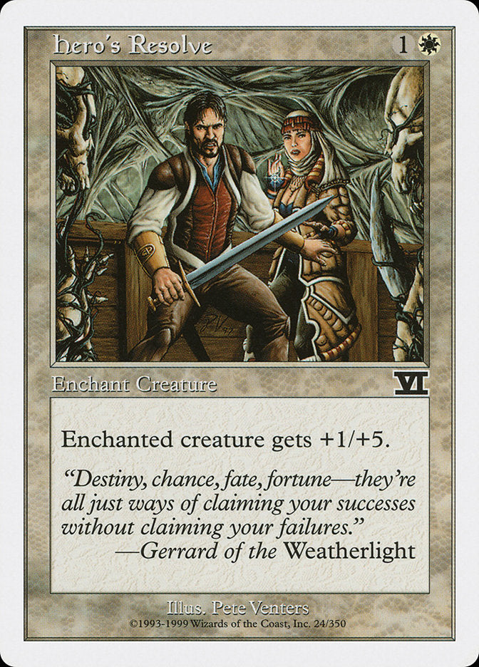 Hero's Resolve [Classic Sixth Edition] | Good Games Modbury