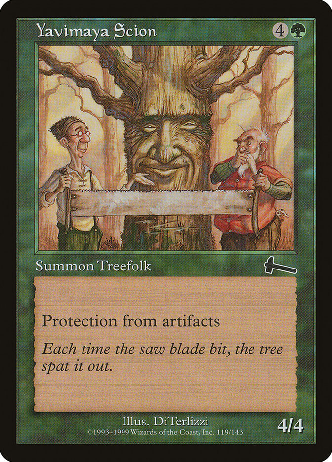 Yavimaya Scion 119/143 (Urza's Legacy)  - Foil | Good Games Modbury