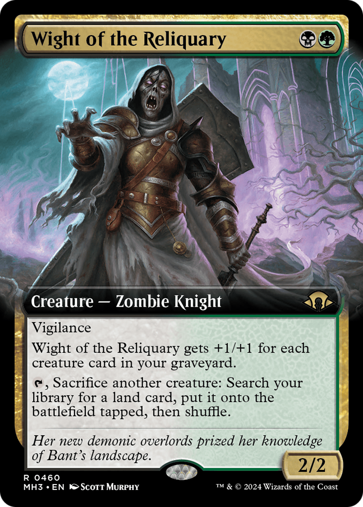 Wight of the Reliquary (Extended Art) [Modern Horizons 3] | Good Games Modbury