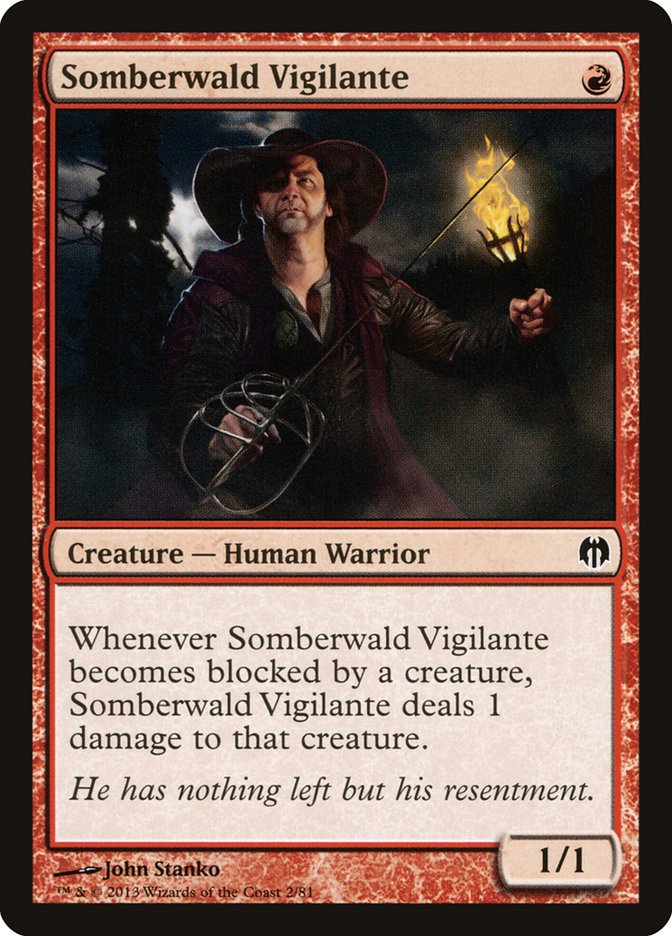 Somberwald Vigilante 2/81 (Duel Decks: Heroes vs. Monsters)  | Good Games Modbury
