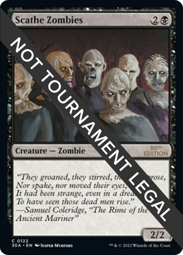 Scathe Zombies 122/594 (30th Anniversary Edition)  | Good Games Modbury