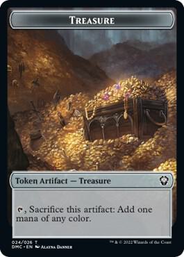 Treasure Token 24 (Commander: Dominaria United)  | Good Games Modbury