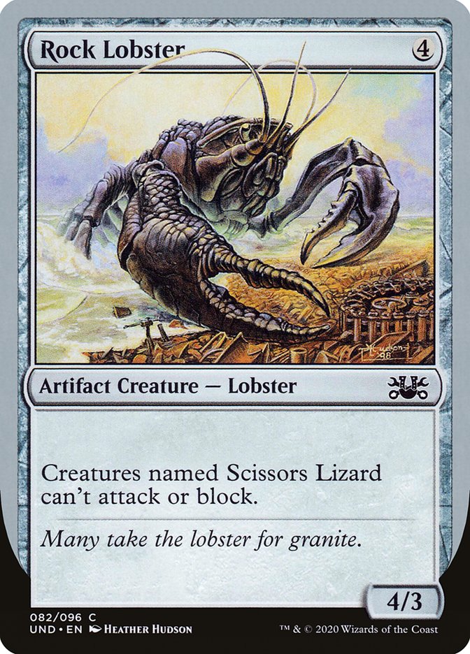 Rock Lobster 82/96 (Unsanctioned)  | Good Games Modbury