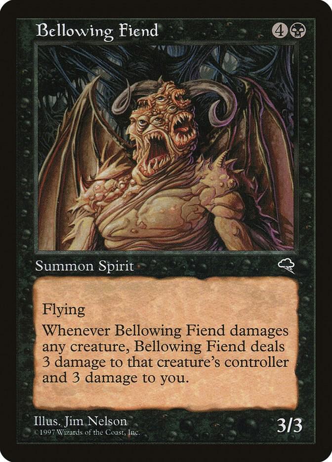 Bellowing Fiend 108/350 (Tempest)  | Good Games Modbury