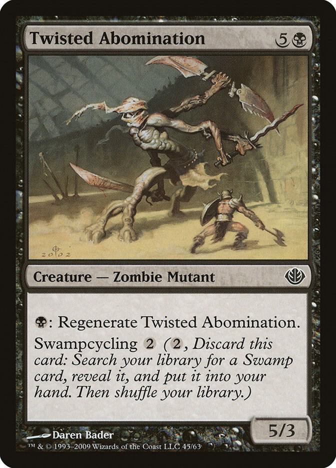 Twisted Abomination 45/63 (Duel Decks: Garruk vs. Liliana)  | Good Games Modbury