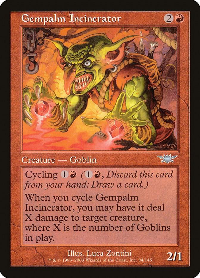 Gempalm Incinerator 94/145 (Legions)  - Foil | Good Games Modbury