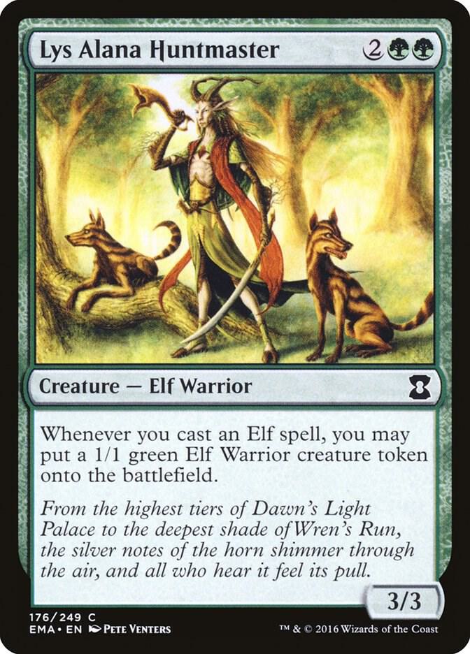Lys Alana Huntmaster 176 (Eternal Masters)  - Foil | Good Games Modbury
