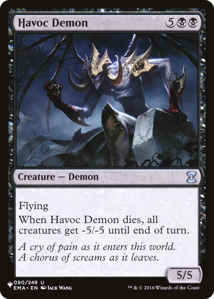 Havoc Demon [The List Reprints] | Good Games Modbury