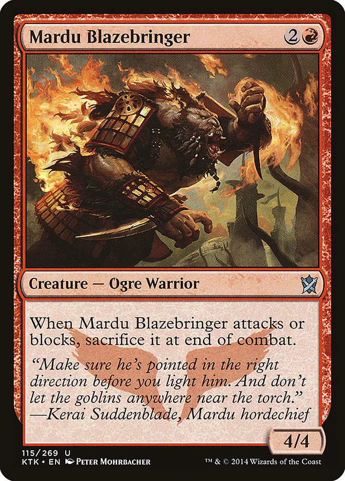 Mardu Blazebringer [Khans of Tarkir] | Good Games Modbury