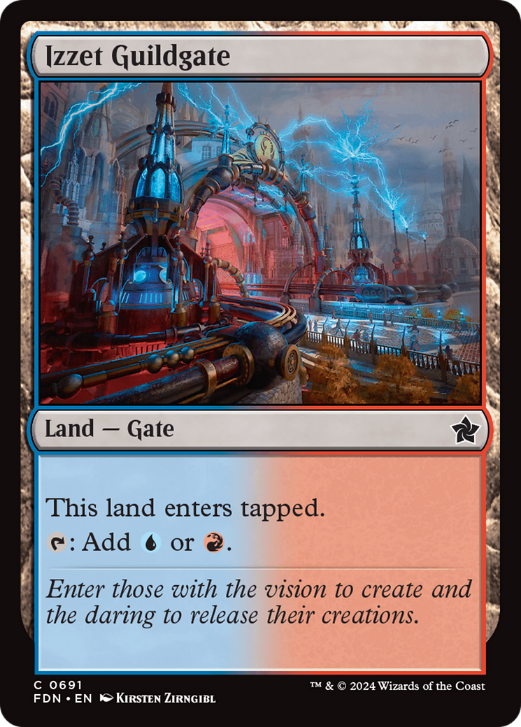 Izzet Guildgate [Foundations] | Good Games Modbury