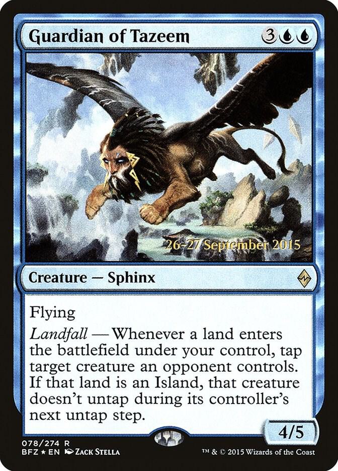 Guardian of Tazeem 78s/90 (Prerelease Cards)  - Foil | Good Games Modbury