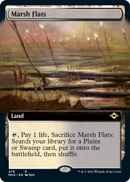 Marsh Flats (Extended Art) [Modern Horizons 2] | Good Games Modbury