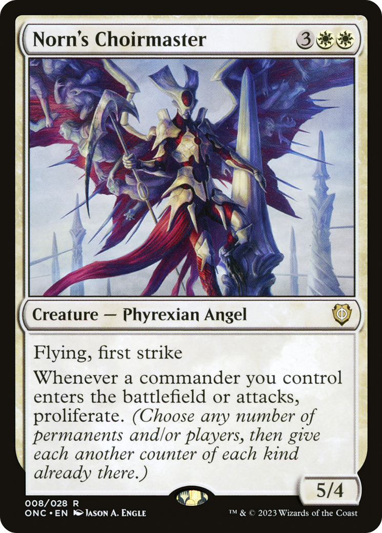 Norn's Choirmaster [Phyrexia: All Will Be One Commander] | Good Games Modbury