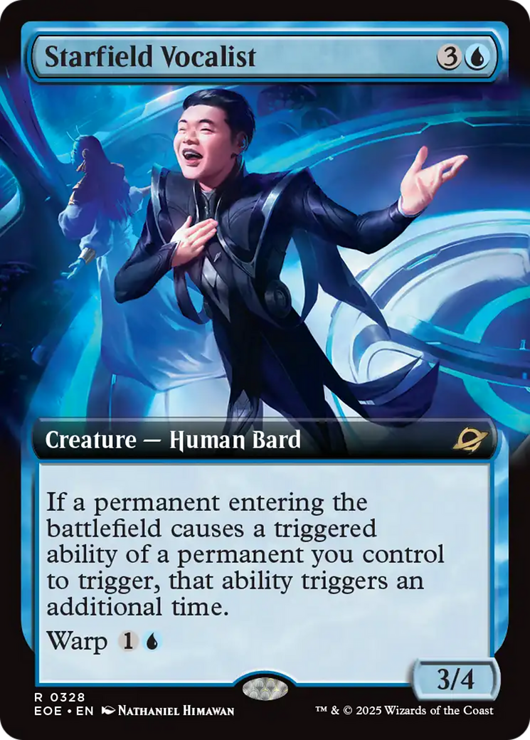 Starfield Vocalist (Extended Art) [Edge of Eternities] | Good Games Modbury