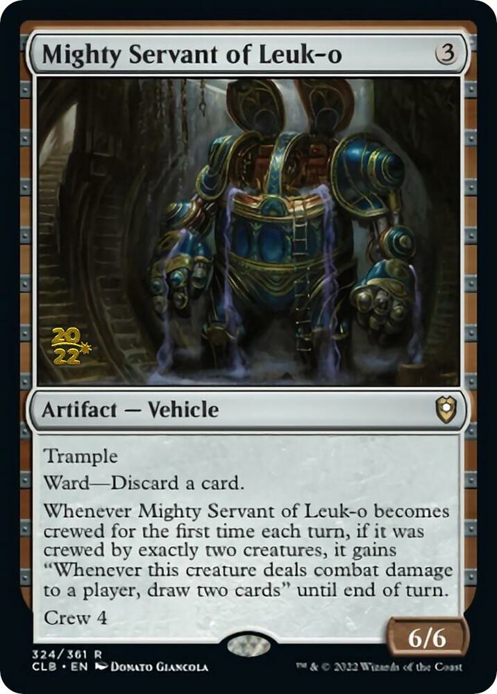 Mighty Servant of Leuk o 324s/108 (Prerelease Cards)  - Foil | Good Games Modbury