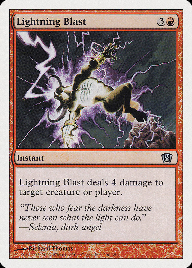 Lightning Blast [Eighth Edition] | Good Games Modbury