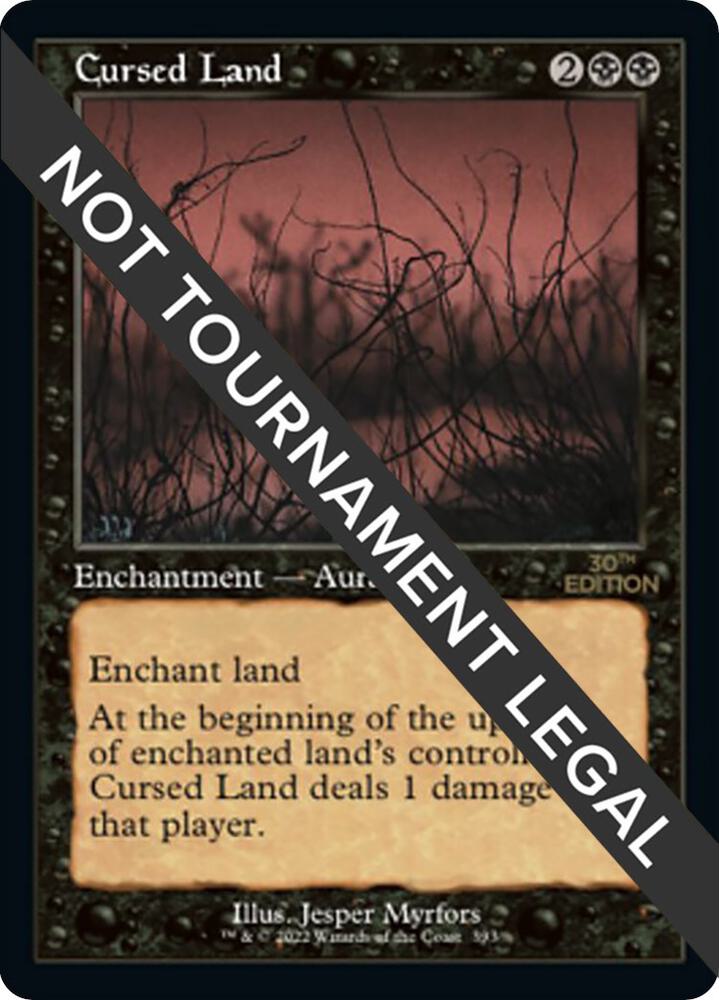 Cursed Land Retro Frame 393/594 (30th Anniversary Edition)  | Good Games Modbury