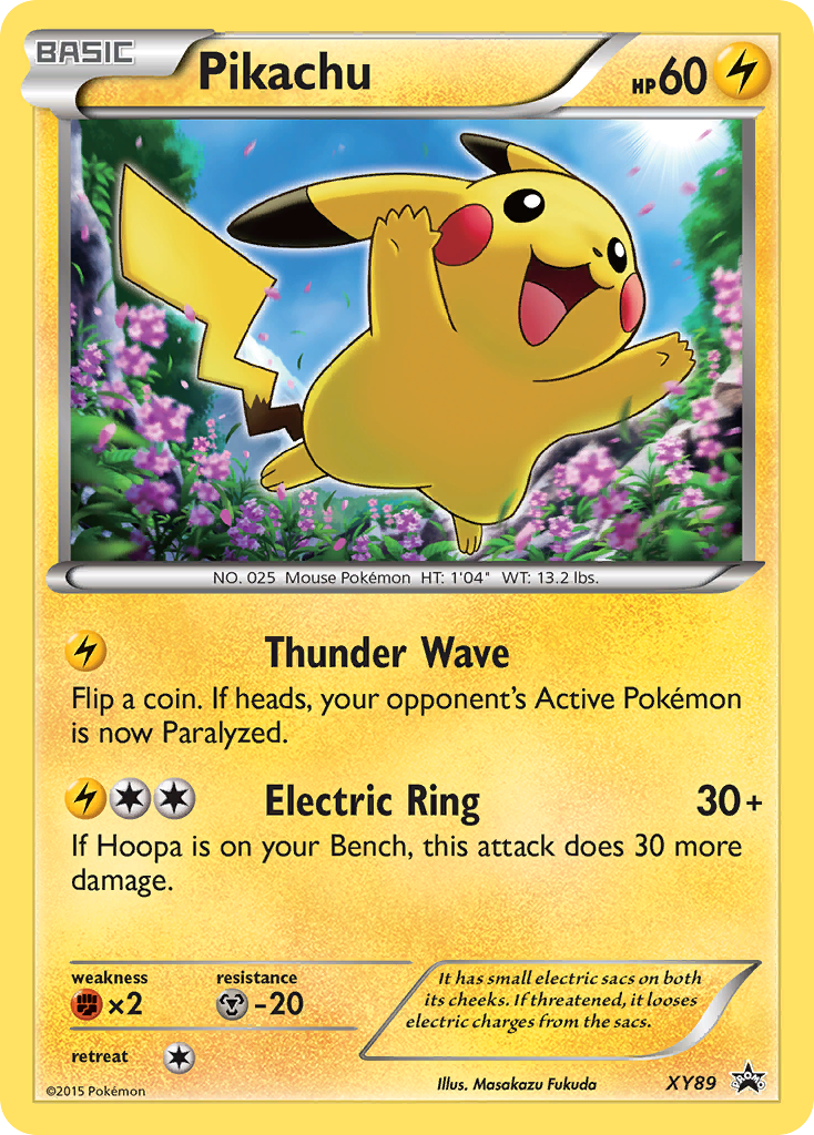 Pikachu (XY89) (Collector Chest) [XY: Black Star Promos] | Good Games Modbury