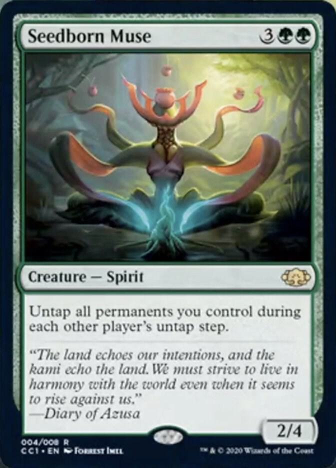 Seedborn Muse 4/8 (Commander Collection: Green)  | Good Games Modbury