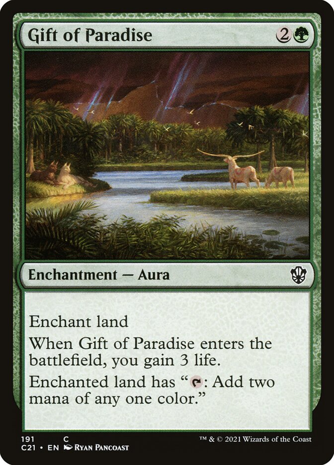 Gift of Paradise 191/81 (Commander 2021)  | Good Games Modbury