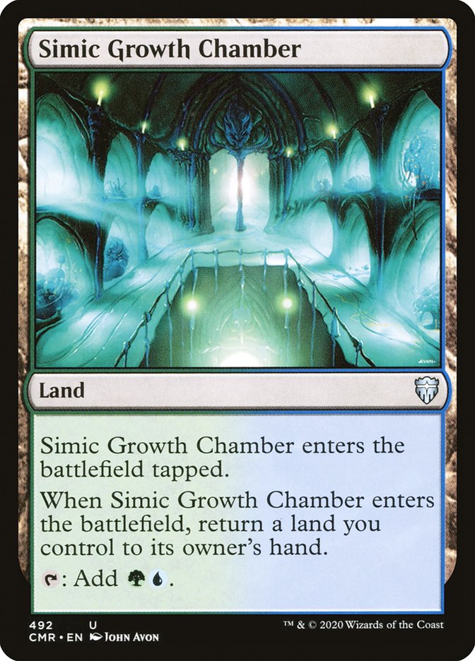 Simic Growth Chamber [Commander Legends] | Good Games Modbury